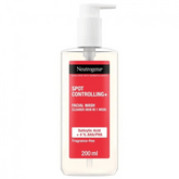 نيتروجينا - غسول وجه خالي من العطور للتحكم بالحبوب 200مل