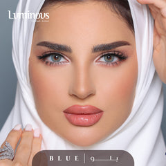 عدسات لومينوس الشهرية بلو - Blue