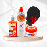 مجموعة فيتامين C للعناية وتفتيح البشرة – 3 قطع