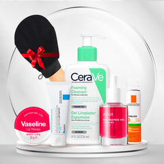 باقة العناية الشاملة للبشرة الدهنية – من CeraVe وAnua وLa Roche-Posay: ترطيب وحماية متكاملة