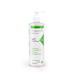 بيورافي - غسول رغوي للترطيب للبشرة الدهنية والحساسة 400 مل