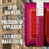 ميبلين - احمر شفاه سائل سوبر ستاي مات اينك 5 مل