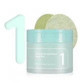 نومبوزين - مسحات تونر 1 بوجهين خضراء لتهدئة البشرة 70 مسحة