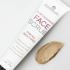 زيون هيلث - مقشر الوجه الطيني 113 جم