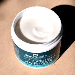 زيون هيلث - قناع الشعر المرطب العميق لإصلاح الشعر بزيت الأرجان 113 جم