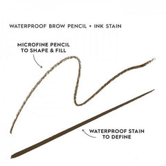 فانيسا - قلم تحديد حواجب مع حبر مقاوم للماء براو بليد بني غامق 03