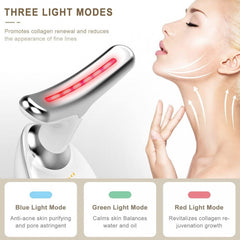 جهاز تدليك الوجه و الرقبه ( ابيض )