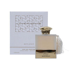 ميلانو لوفين وايت أو دو بارفيوم للنساء - 100 مل | عطر مشرق وأنيق