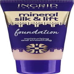 إنجريد ميك أب كريم أساس معدني حريري ومعزز بيج غامق ذهبي رقم 031 - 30مل