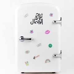 ثلاجة بيضاء صافية 4 لتر