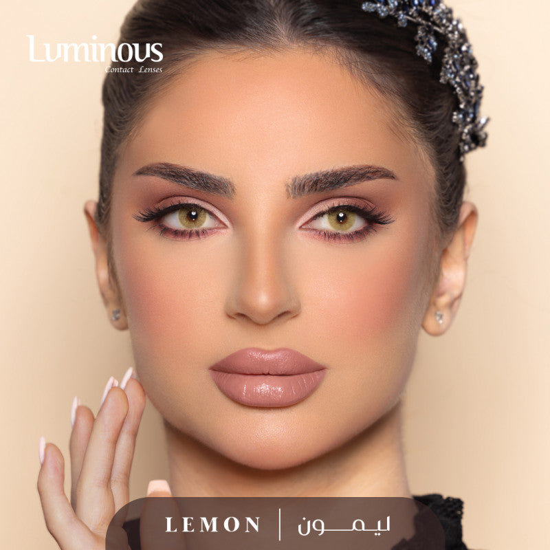 عدسات لومينوس الشهرية ليمون - Lemon