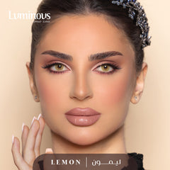 عدسات لومينوس الشهرية ليمون - Lemon