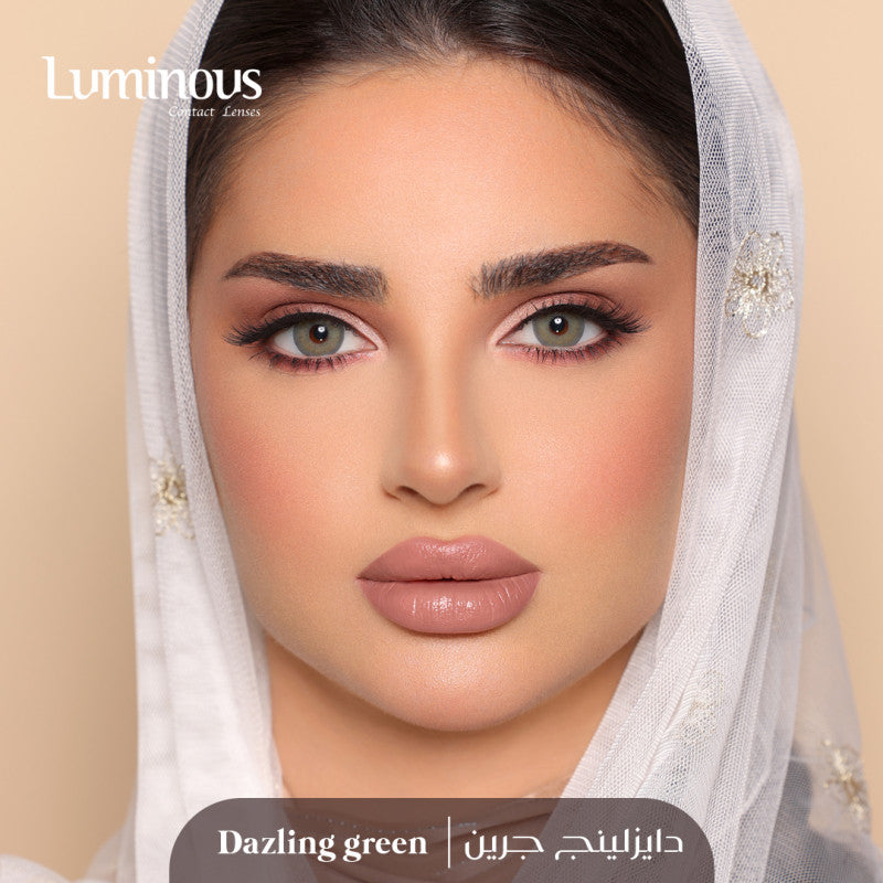 عدسات لومينوس الشهرية دازلينج جرين - Dazzling Green