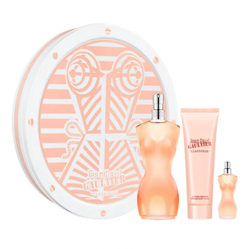 طقم جين بول جولتير كلاسيكو - أو دي تواليت (نسائي) 100مل 3قطع