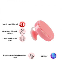 بابل - فرشاة الوجة - وردي