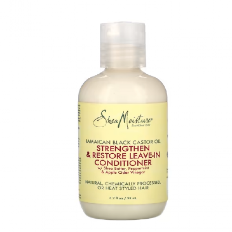 شيا مويستشر - بلسم لتقوية وترميم الشعر بزيت الخروع الأسود الجامايكي 94 مل