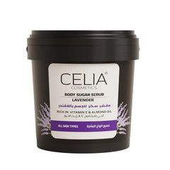 سيليا - مقشر سكر للجسم باللافندر 600 جرام