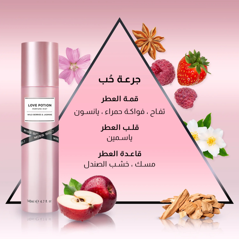 ميس سو...؟ - معطر بيرفيوم للجسم جرعة حُب 140 مل