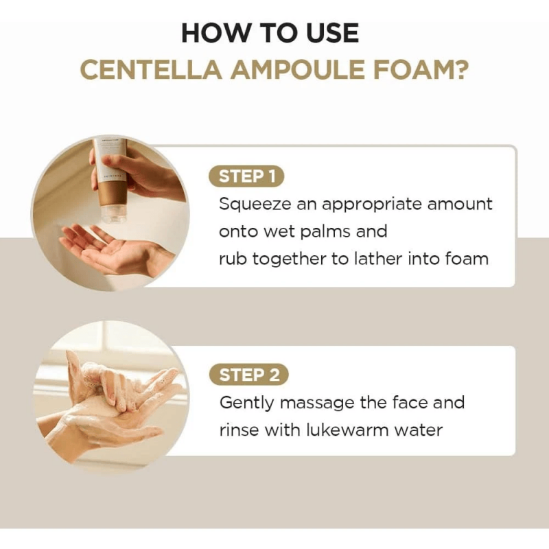 سكين 1004 - منظف رغوي لطيف ومهدئ بخلاصة السنتيلا 125مل