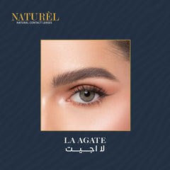 عدسات ناتشورال الشهرية لا أقيت - La Agate