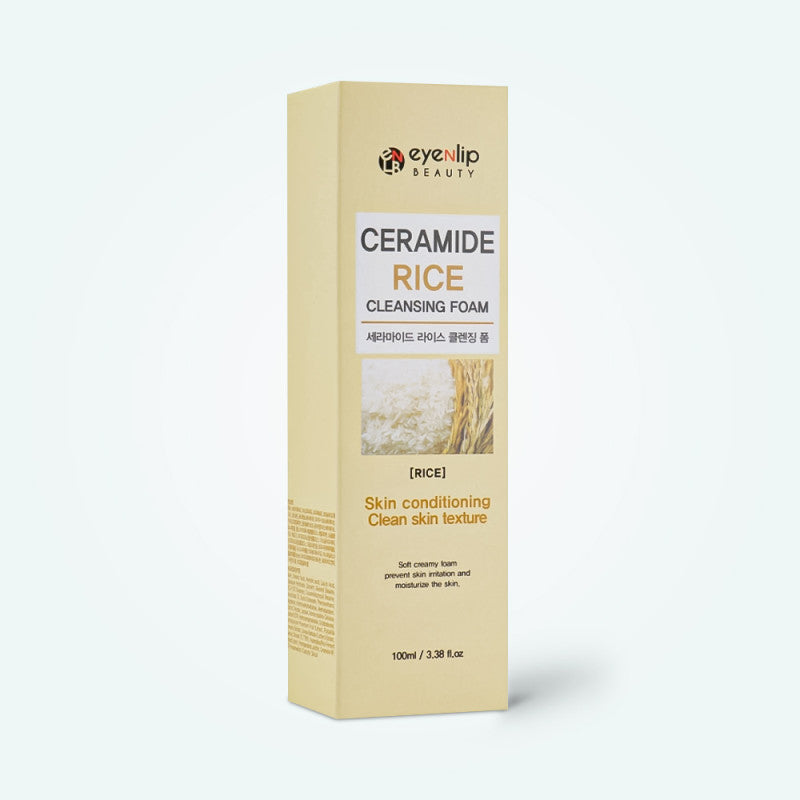 اي ان ليب - رغوة السيراميد لتنظيف الوجه بالأرز 100 مل
