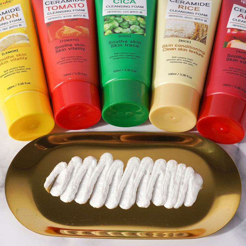 اي ان ليب - رغوة السيراميد لتنظيف الوجه بالأرز 100 مل