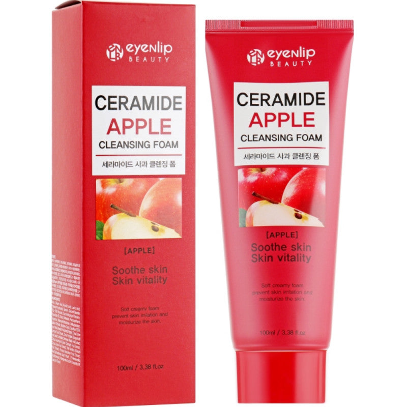 اي ان ليب - رغوة السيراميد لتنظيف الوجه بالتفاح 100 مل