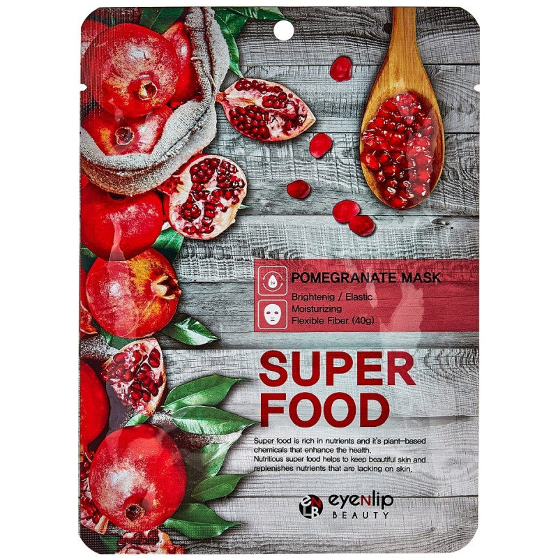 اي ان ليب - قناع الوجه سوبر فود بالرمان 23 مل