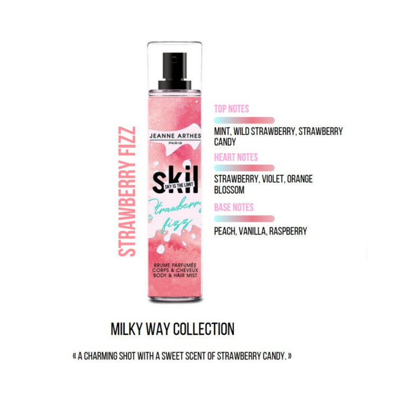 سكيل - معطر الجسم و الشعر بالفراولة 250 مل