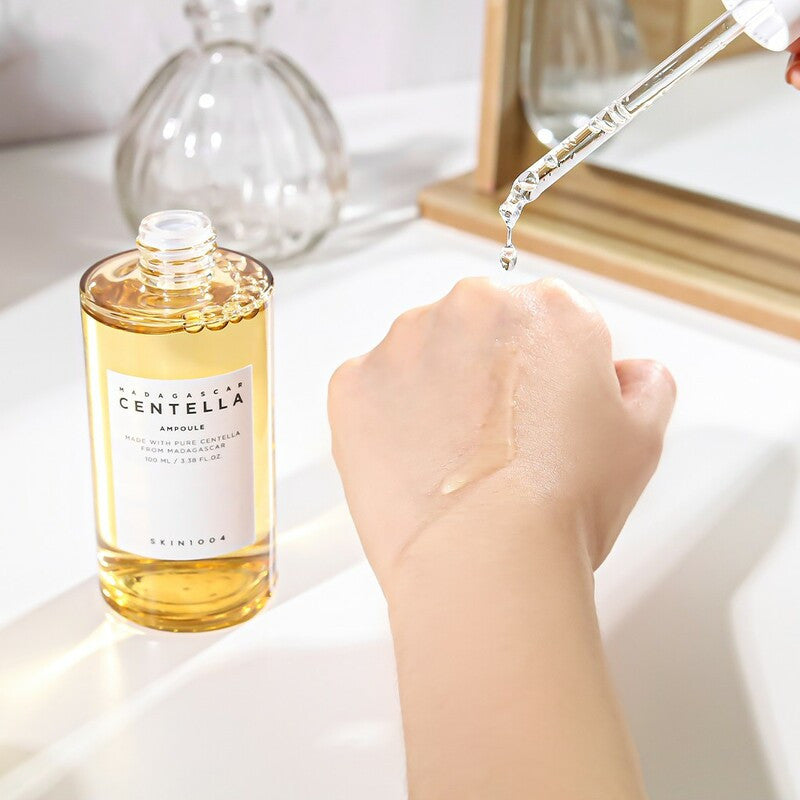 سكين 1004 - امبولة مهدئة للبشرة بخلاصة السنتيلا 30 مل