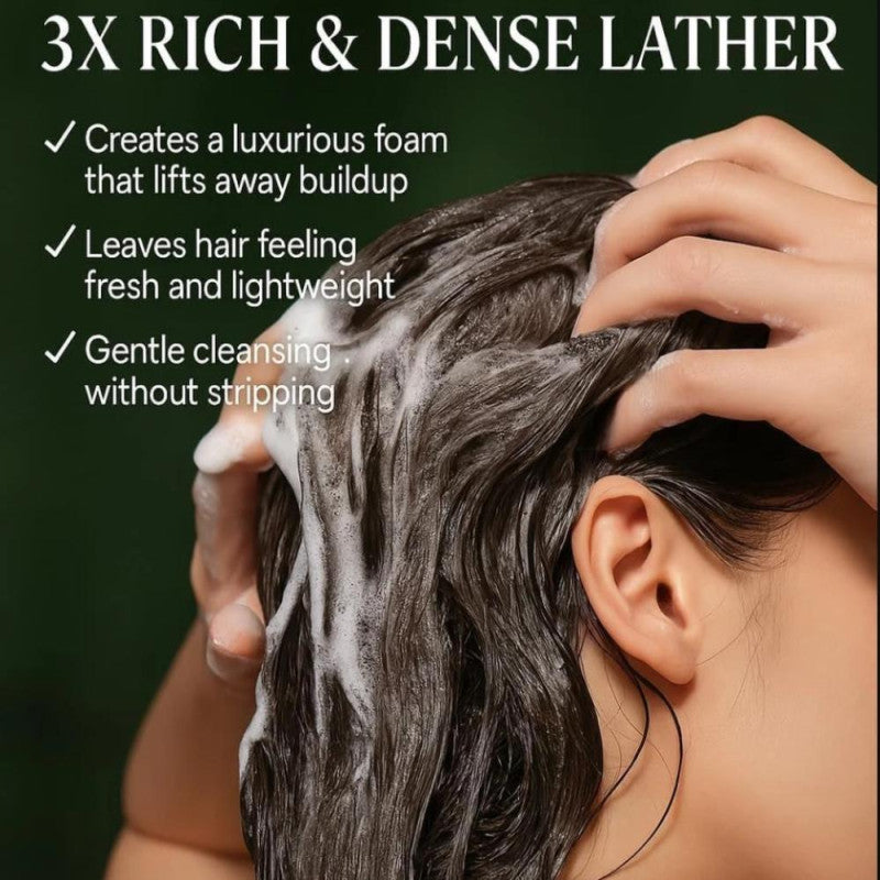 سيفن جرين - صابون شامبو الشعر بالأعشاب الطبيعية للعناية بفروة الرأس وتقوية الشعر 125 جم