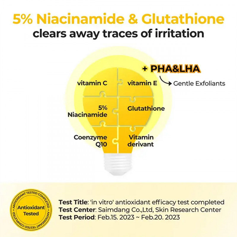 نومبوزين‏ - مسحات تونر 5 بوجهين بالنياسيناميد المركز 70 قطعة * 180 مل