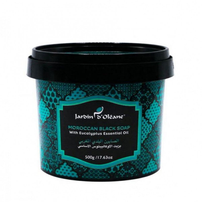 جاردن اوليان - الصابون البلدي المغربي بزيت الاوكاليبتوس الاساسي  - 500جرام