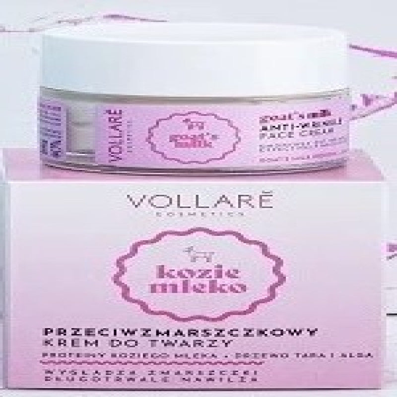 فولاري كريم بروتين المضاد لتجاعيد الوجه بحليب الماعز والطحالب الحمراء 50مل