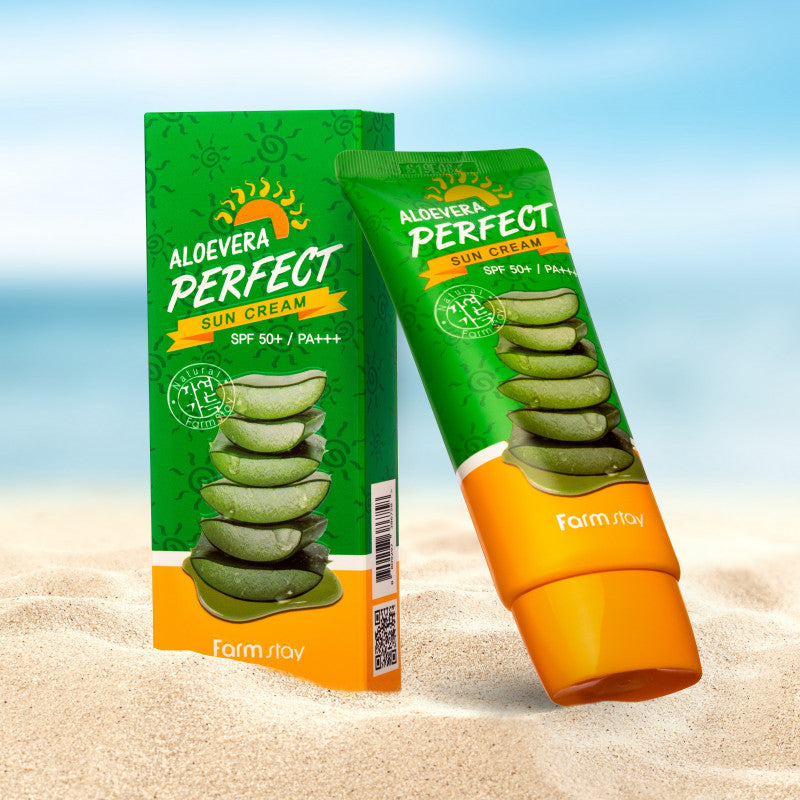 فارم ستاي كريم شمس واقي بالصبار 70 مل +SPF50