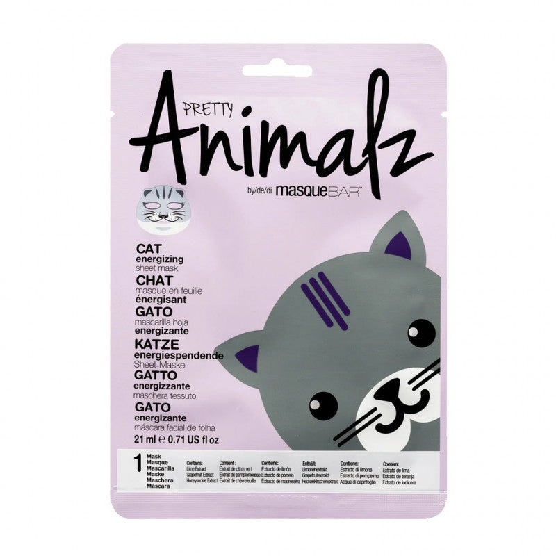 ماسك بار - قناع ورقي للوجه كات مجدد للحيوية